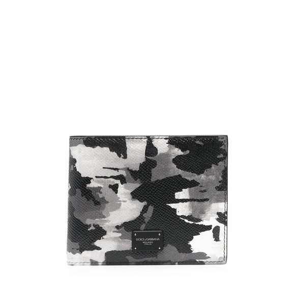 Dolce & Gabbana Camouflage Bi-fold Wallet - Picture 1 of 12